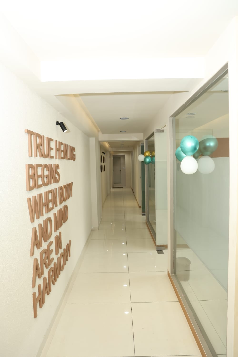 Interior Decor and Clean Environment at Anahat Ayurvedic Hospital Ahmedabad